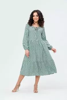 Платье вискозное Лавели (фисташковое)