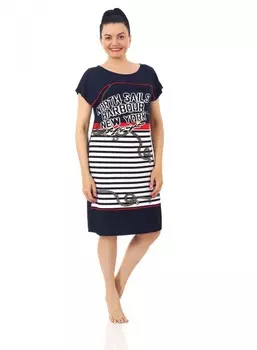 Платье вискозное Морячка