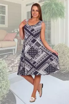 Платье вискозное Тринити (диагональ) рр