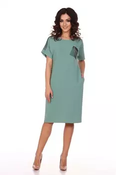 Платье вискозное Валькирия (фисташковое) рр