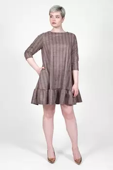 Платье замшевое Бетани