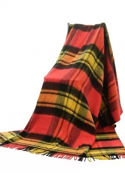 Плед полушерстяной 1,5-спальный Министр