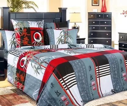 Пододеяльник из бязи 2-спальный Сэнсей эконом зк