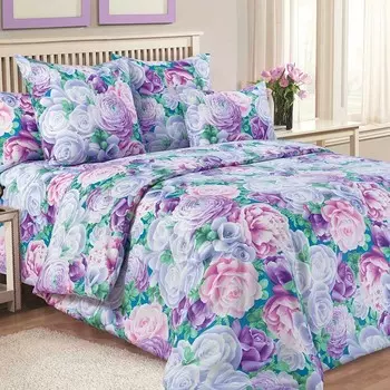 Пододеяльник из бязи евро Летний сад