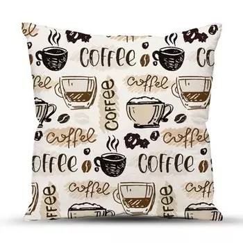 Подушка декоративная 40x40 Чашка кофе