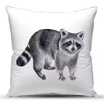 Подушка декоративная 40x40 Енот