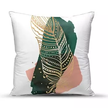 Подушка декоративная 40x40 Перья