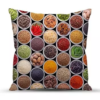 Подушка декоративная 40x40 Специи