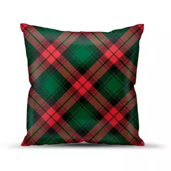 Подушка декоративная 40x40 Тартан