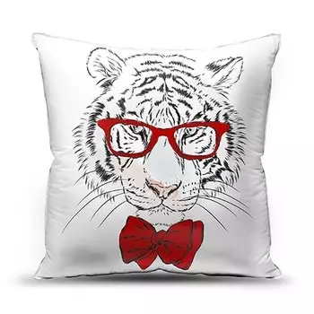 Подушка декоративная 40x40 Тигр зк
