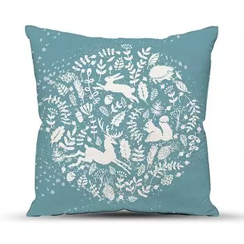 Подушка декоративная 40x40 Зверюшки зк