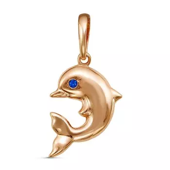 Подвеска бижутерия Дельфин (золочение) зк