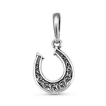 Подвеска бижутерия Подкова (серебрение)