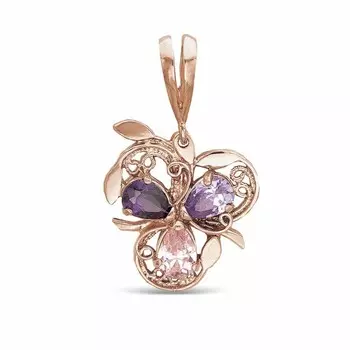 Подвеска бижутерия Симфония (золочение) зк