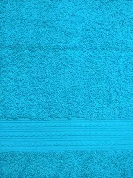 Полотенце махровое 40x70 Симфония (светло-голубое) зк