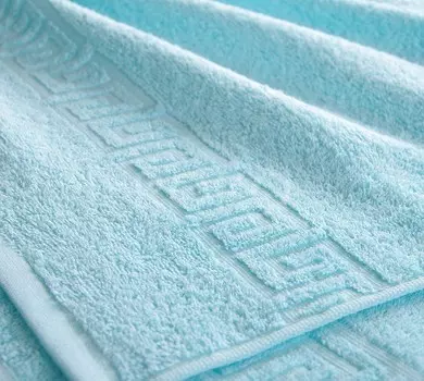 Полотенце махровое 50x90 Ашхабад (светло-голубое)