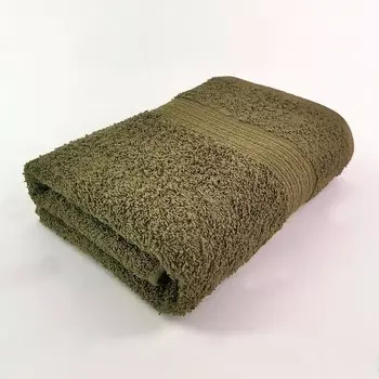 Полотенце махровое 50x90 Симфония (темно-оливковое) зк