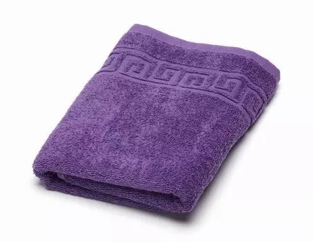 Полотенце махровое 70x140 Ашхабад (фиолетовое)