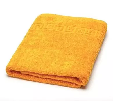 Полотенце махровое 70x140 Ашхабад (янтарное) зк