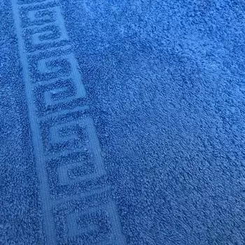 Полотенце махровое 70x140 Ашхабад (васильковое) зк