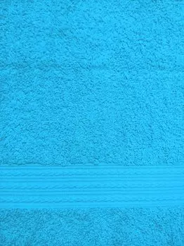 Полотенце махровое 70x140 Симфония (светло-голубое) зк