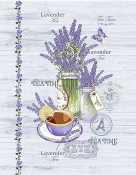 Полотенце вафельное 50x63 Прованс зк