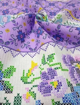 Полотенце вафельное Мастерица (круглое)