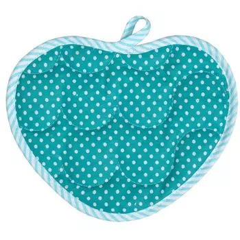 Прихватка 16x20 Весеннее ретро (бирюзовая) от