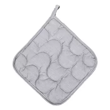 Прихватка 20x20 Волна (серая) от