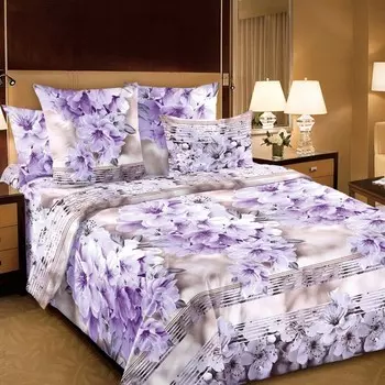 Простыня из бязи 1,5-спальная Утро зк