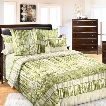 Простыня из бязи 2-спальная Бамбук