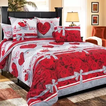 Простыня из перкаля 2-спальная Комплимент эконом зк