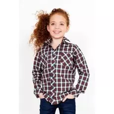 Рубашка детская Пэм (коричневая)