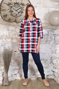 Рубашка трикотажная Адин (серая) рр