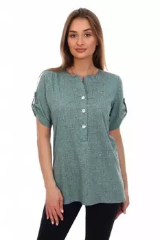 Рубашка трикотажная Эльза (хаки) рр