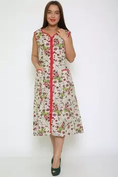 Сарафан бязевый Ева (цветы) рр