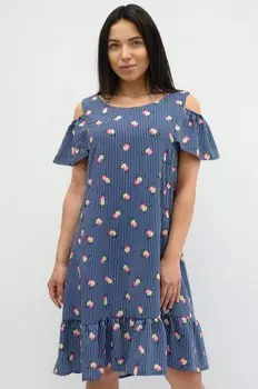 Сарафан штапельный Ариана (полоса)