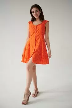 Сарафан трикотажный Африка (оранжевый)