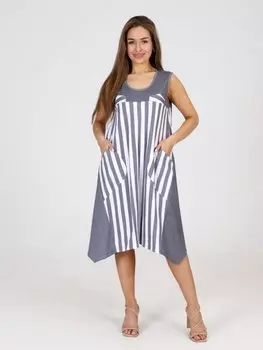 Сарафан трикотажный Афродита (серый)