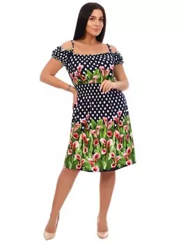 Сарафан трикотажный Агрифина (в ассортименте) рр