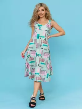 Сарафан трикотажный Алиана (ментоловый)