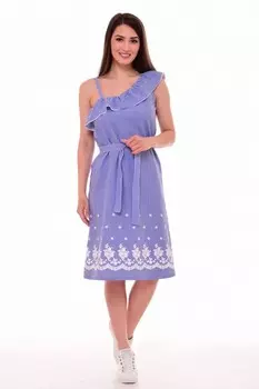 Сарафан трикотажный Анжела (синий)