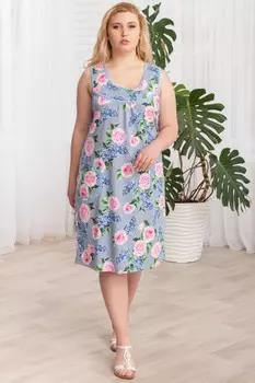 Сарафан трикотажный Дарина (сирень)