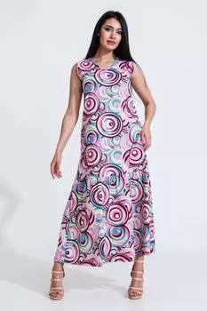 Сарафан трикотажный Фиона (розовый)