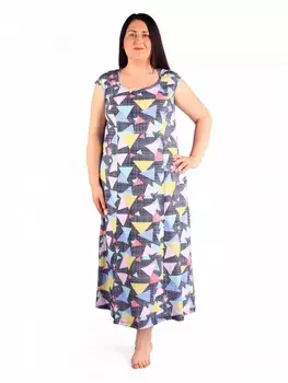 Сарафан трикотажный Хельга (геометрия)