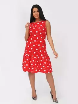 Сарафан трикотажный Кирсти (красный) от