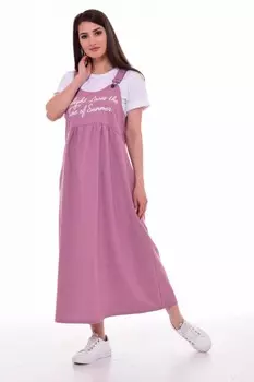 Сарафан трикотажный Лалита (светло-лиловый)