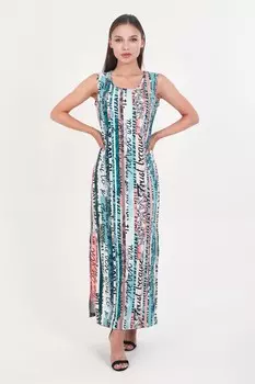 Сарафан трикотажный Малика (надписи)