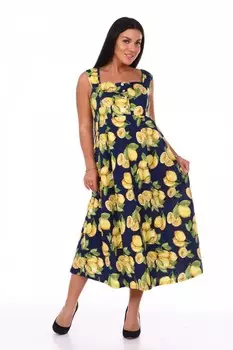 Сарафан трикотажный Надежда (лимоны) рр