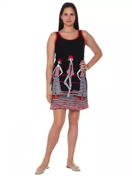 Сарафан трикотажный Нубия (черный) рр